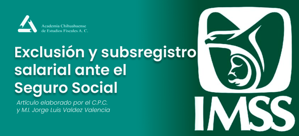 Exclusión y subsregistro salarial ante el Seguro Social